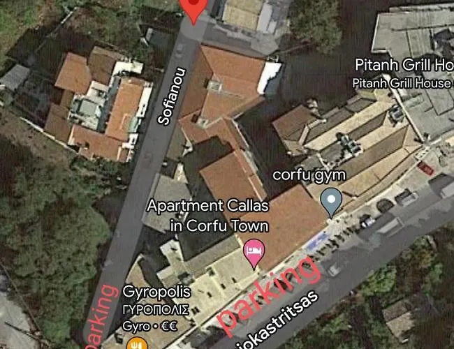 Callas In Corfu Town Corfu (city)
